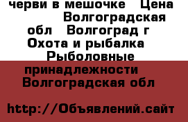 черви в мешочке › Цена ­ 1 500 - Волгоградская обл., Волгоград г. Охота и рыбалка » Рыболовные принадлежности   . Волгоградская обл.